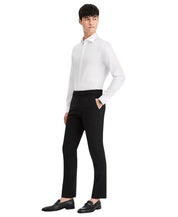 Tommy Hilfiger Mens Modern fit Wool Dress Pants 30 / 30 Black Solid