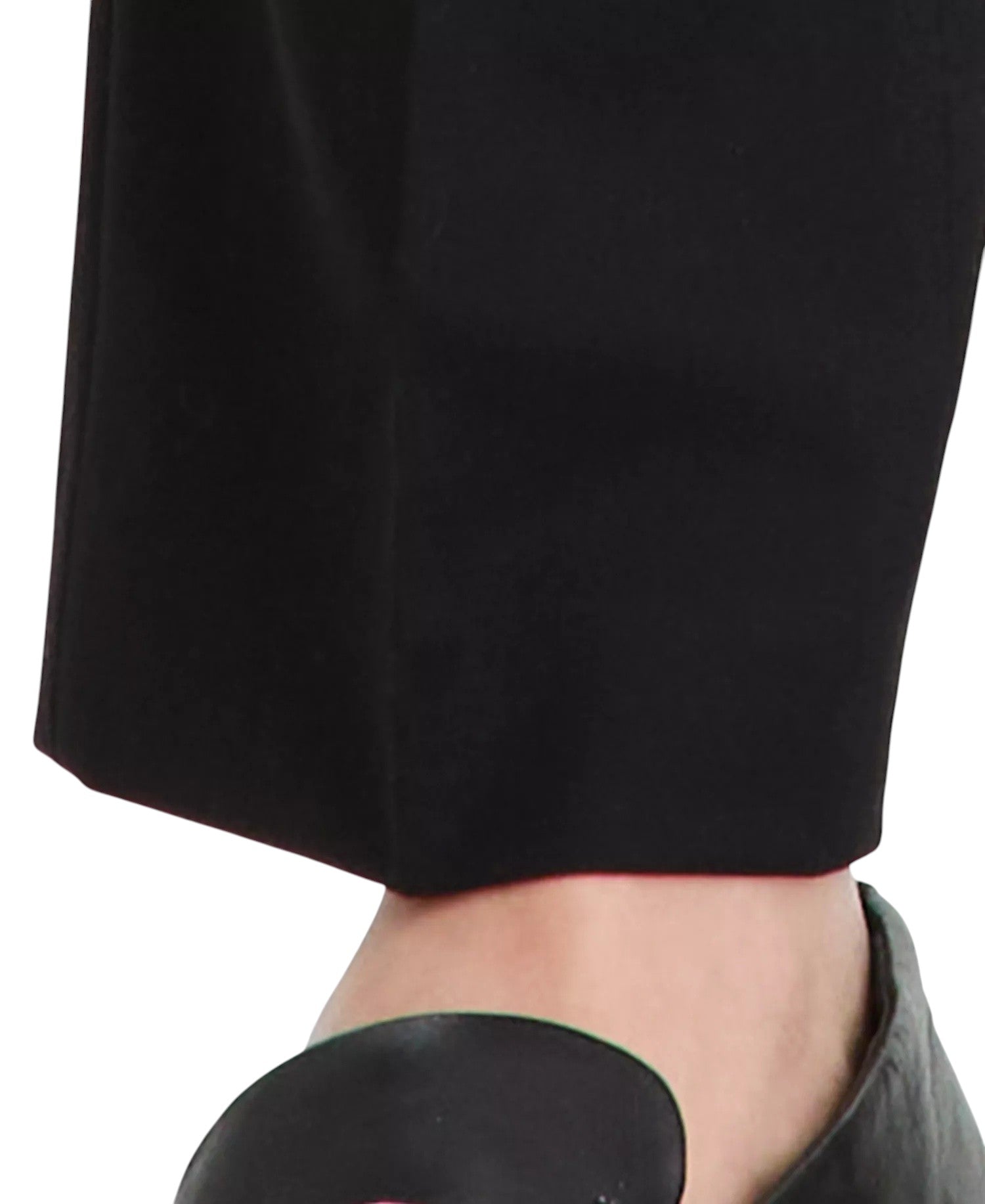 Tommy Hilfiger Mens Modern fit Wool Dress Pants 30 / 30 Black Solid