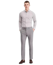 Tommy Hilfiger Mens Modern fit Wool Dress Pants 36 / 32 Grey Solid