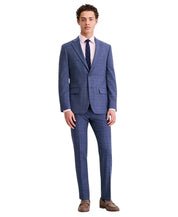 Tommy Hilfiger Mens Modern fit Wool Suit Jacket Blazer 44 R Blue Plaid Stretch