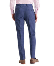Tommy Hilfiger Mens Modern fit Dress Pants 36 / 30 Navy Blue Plaid Stretch