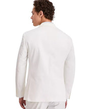 Tommy Hilfiger Mens Modern fit Cotton Suit Jacket Blazer 40 S White Stretch