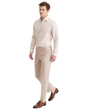 Tommy Hilfiger Mens Modern fit Cotton Dress Pants 32 / 30 Tan Beige Solid