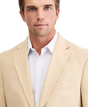 Tommy Hilfiger Mens Modern fit Linen Sport Coat Blazer 44 R Light Tan Solid