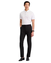 Calvin Klein Mens Slim fit Dress Pants 40 / 32 Black Solid