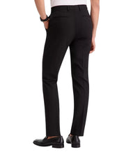 Calvin Klein Mens Slim fit Dress Pants 32 / 30 Black Solid Stretch
