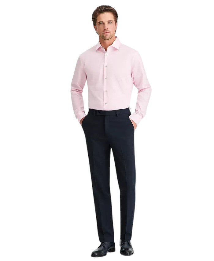 Calvin Klein Mens Slim fit Dress Pants 33 / 30 Navy  Blue Solid