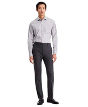 Calvin Klein Mens Slim fit Dress Pants 34 / 34 Charcoal Solid