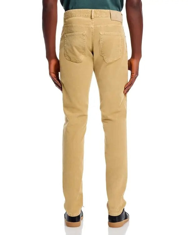 Pt Torino Stretch Micro Corduroy Slim Fit 5 Pocket Pants Size 38 Light Brown