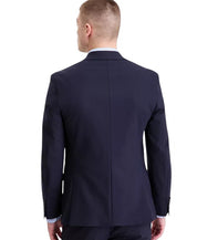 Bar Iii Mens Slim fit Wool Suit Jacket Blazer 40 L Navy Blue