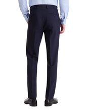 Bar Iii Mens Slim fit  Wool Dress Pants 30 / 32 Navy  Blue Plaid
