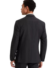 Calvin Klein Mens Slim fit Wool Suit Jacket Blazer 38 R Charcoal Gray Solid