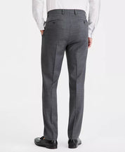 Calvin Klein Mens Slim fit Wool Dress Pants 38 / 30 Grey Solid