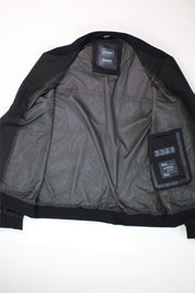 Herno Mens Laminar Windstopper Bomber Jacket EU 54 US 44 Black