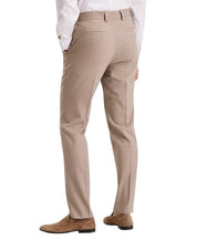 Hugo Boss Mens Modern fit Wool Dress Pants 30 / 30 Tan Beige Solid