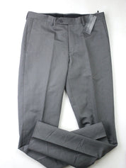 The Men's Store Bloomingdales Cotton & Linen Slim Fit Size 38 Dress Pants Grey