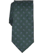 Club Room Mens Maple Pine Neck Tie Med Green