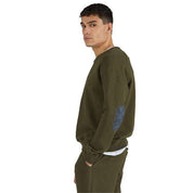 ATM Anthony Thomas Melillo French Terry Sweatshirt Olive Heather Size XXL