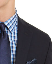 Bar Iii Mens Skinny fit Suit Jacket Blazer 40 S Navy Blue Solid