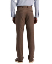 Perry Ellis Portfolio Mens Modern fit Dress Pants 38 / 29 Raindrum Brown Plaid
