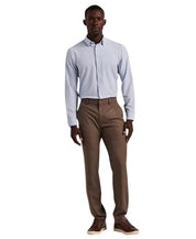Perry Ellis Portfolio Mens Modern fit Dress Pants 38 / 29 Raindrum Brown Plaid
