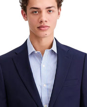 Tommy Hilfiger Mens Modern fit Wool Suit Jacket Blazer 46 R Navy Blue