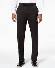 Kenneth Cole Reaction Men's Slim-Fit Ready Flex Tuxedo Suit Pants 33 x 32 Black