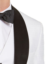 Alfani Men's Tuxedo Dinner Jacket 38L Slim-Fit White Medallion