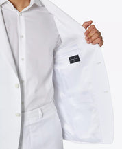 Sean John Mens Classic fit Suit Jacket Blazer 36 R White Solid