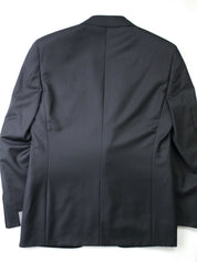 Canali Mens Two Button Black Tuxedo Jacket Size: 48 IT / 38R US Classic Fit
