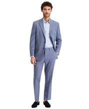 Perry Ellis Portfolio Mens Modern fit 2 Piece Suit 38 R Pants 31 / 32 Blue Solid