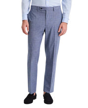 Perry Ellis Portfolio Mens Modern fit 2 Piece Suit 38 R Pants 31 / 32 Blue Solid