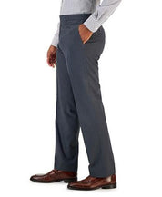 VAN HEUSEN Men's Flex Classic Fit Suit 37R / 31 x 32 Charcoal grey Flat Pant