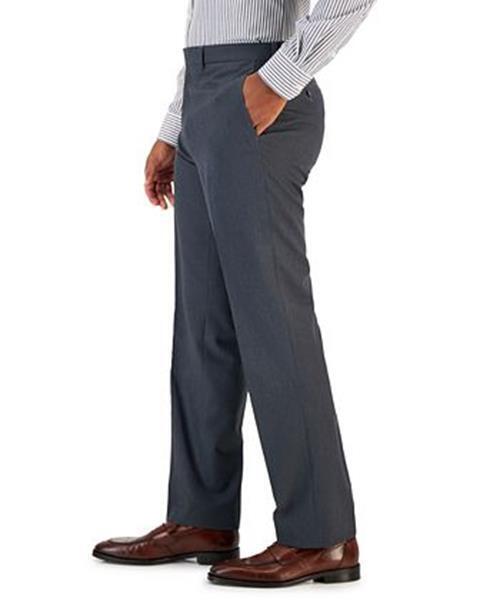 VAN HEUSEN Men's Flex Classic Fit Suit 37R / 31 x 32 Charcoal grey Flat Pant