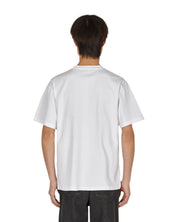 Aries Men's Tee Shirt White Size Large Roman Heads Cotton Crewneck