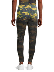 Elevenparis Mens Jogger Pants Large Acid Fleece Camo Athletic Sweatpants