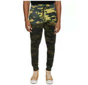 Elevenparis Mens Jogger Pants Large Acid Fleece Camo Athletic Sweatpants