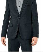 HUGO BOSS Men's Suit Jacket Dark Green 36R Modern-Fit Super Flex