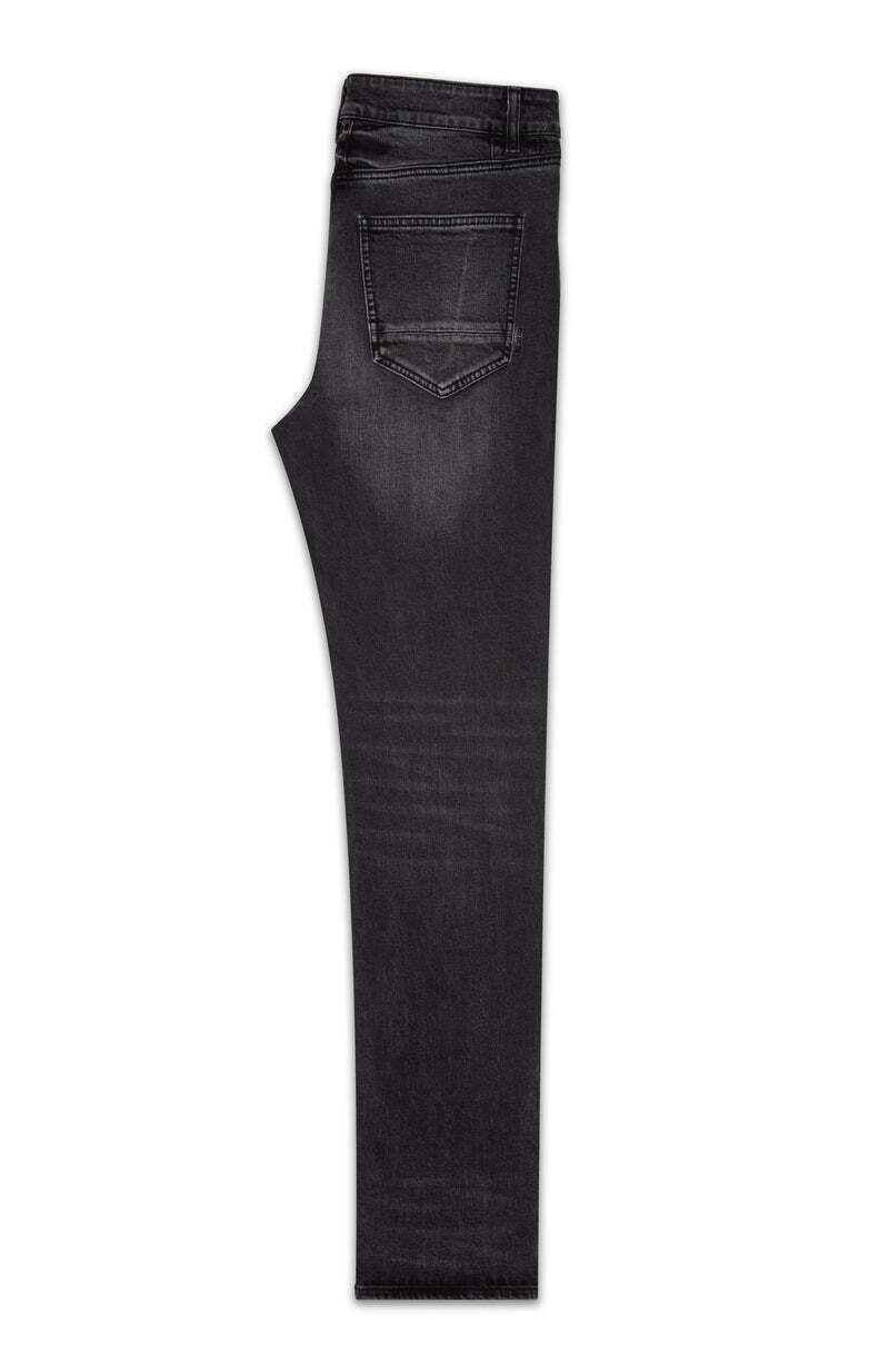 Six Week Residency Mens Jeans Size 34 BLACK VINTAGE DESERT DUST SLIM STRAIGHT