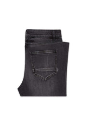 Six Week Residency Mens Jeans Size 34 BLACK VINTAGE DESERT DUST SLIM STRAIGHT