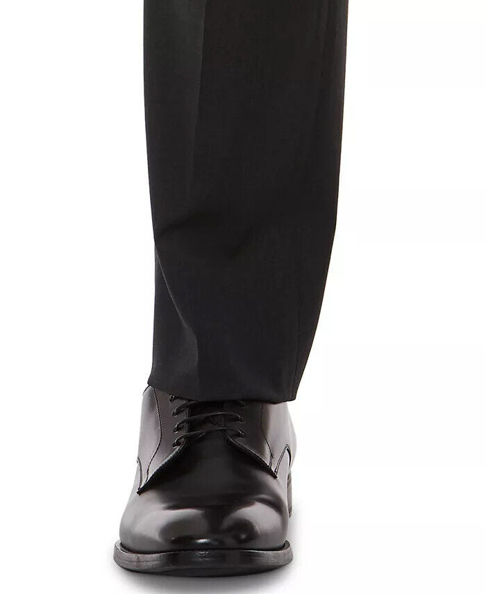 A|X ARMANI EXCHANGE Men's Suit Dress Pants Size 30 Slim-Fit Gray Solid