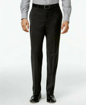 Calvin Klein X-Fit Slim Fit Suit 40L / 34 x 32 Charcoal Grey Flat Pant
