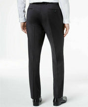Calvin Klein X-Fit Slim Fit Suit 40L / 34 x 32 Charcoal Grey Flat Pant