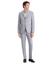 Kenneth Cole Mens Slim fit 2 Piece Suit 38 R Pants 31 / 32 Pastel Blue Solid