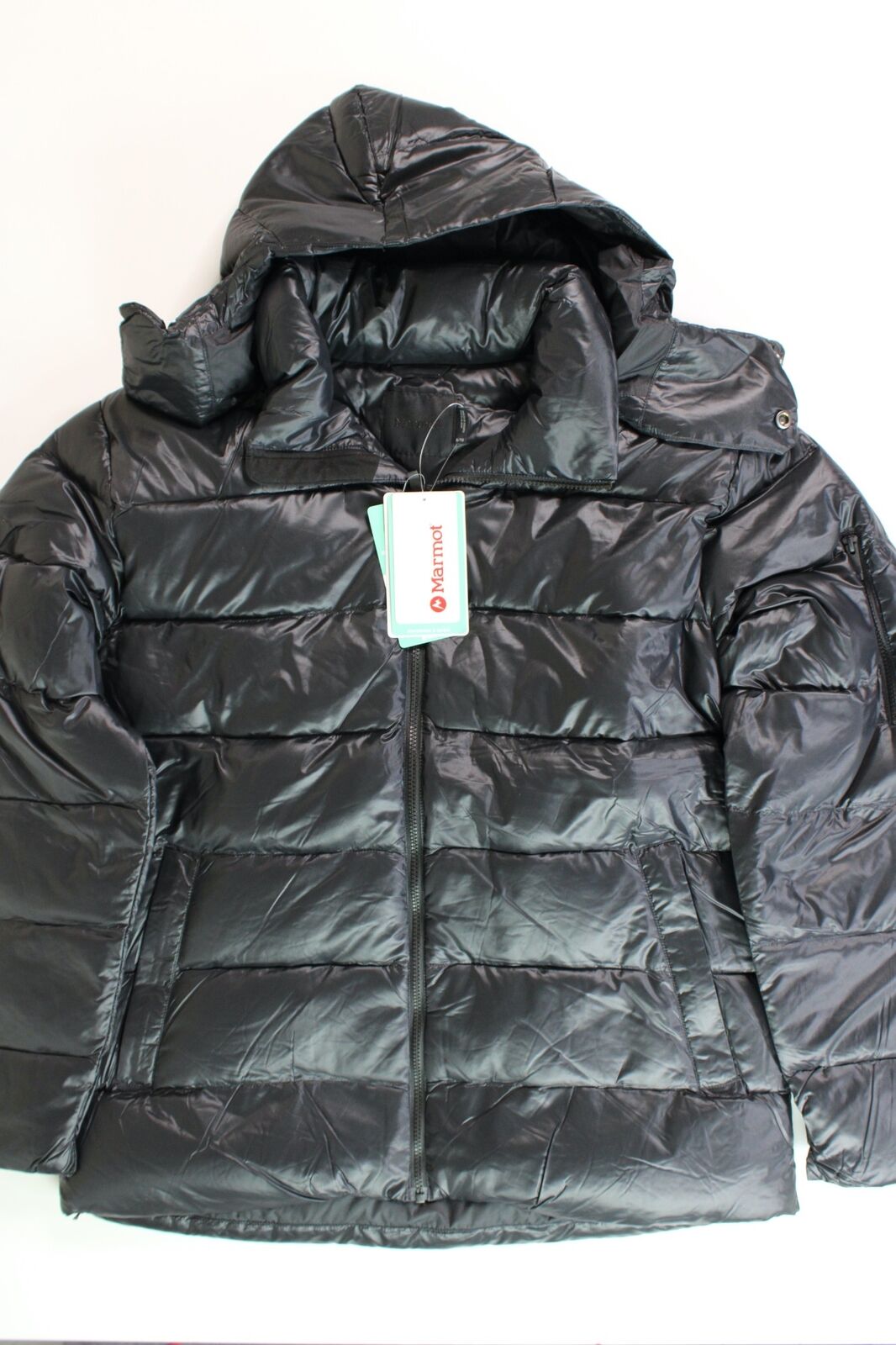 Marmot Men's Stockholm Ii Down Puffer Jacket 2XL XXL Black