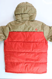 Marmot Men's Guides Down Puffer Jacket XL Shetland Tan / Orange