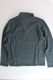 MARMOT Mens Drop Line 1/2 Zip Sweater Fleece Jacket XL Steel Grey