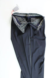 PT Torino PT01 Mens Modern Fit Stretch Dress Pants EU 48 US 32 Navy Wool $395