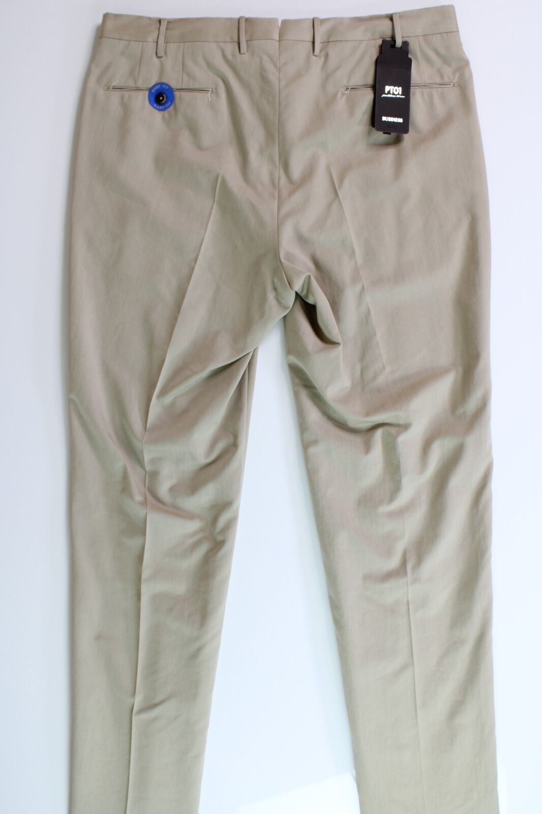 PT Torino PT01 Men Modern Fit Solaro Dress Pants EU 54 US 38 Sand Tan Wool $445