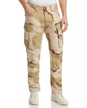 G-STAR RAW Mens Slim Fit Rovic Camo Cargo Pants 34 x 32 Brown Tan Desert